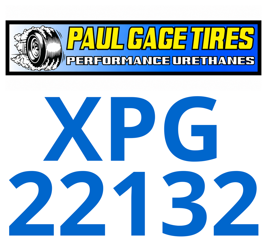 XPG-22132 Paul Gage Urethane Tires, Soft
