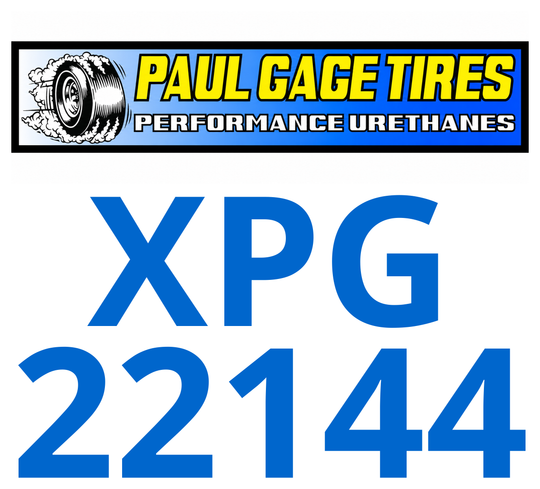 XPG-22144 Paul Gage Urethane Tires, Soft