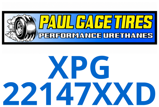 XPG-22147XXD Paul Gage Urethane Tires, Soft