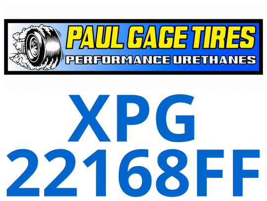 XPG-22168FF Paul Gage Urethane Tires, Soft