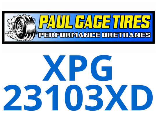 XPG-23103XD Paul Gage Urethane Tires, Shore 20