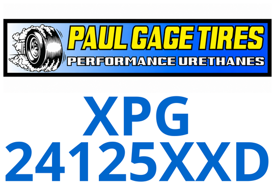 XPG-24125XXD Paul Gage Urethane Tires, Soft