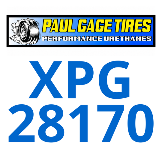 Paul Gage XPG-28170 1/24 H&R 28x17mm Wide Tires (No Center Rib)
