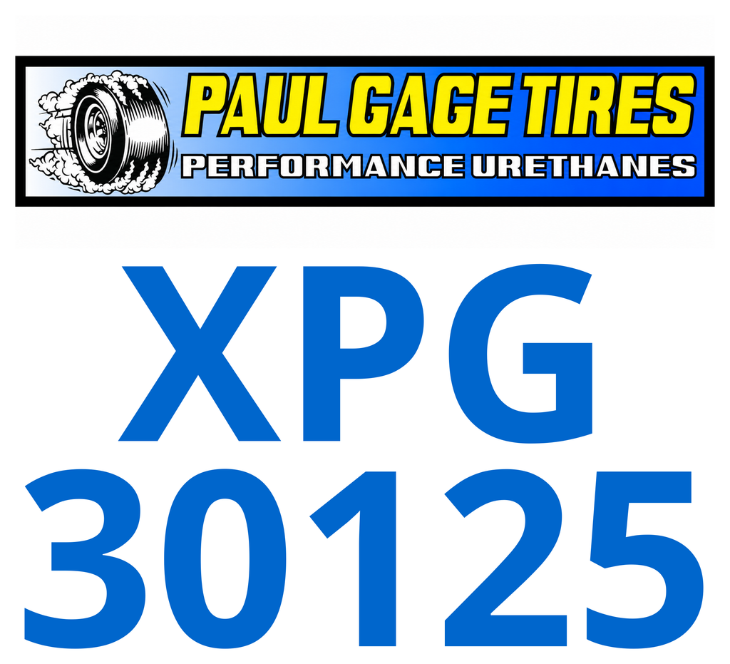 XPG-30125 Paul Gage 1/24 H&R 30 x 12mm Narrow Tires, Center Rib