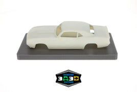 3A3D 3DP 1:32 Resin '69 Camaro Body