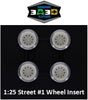 3A3D 3DP 1:25 Wheel Inserts, Street #1