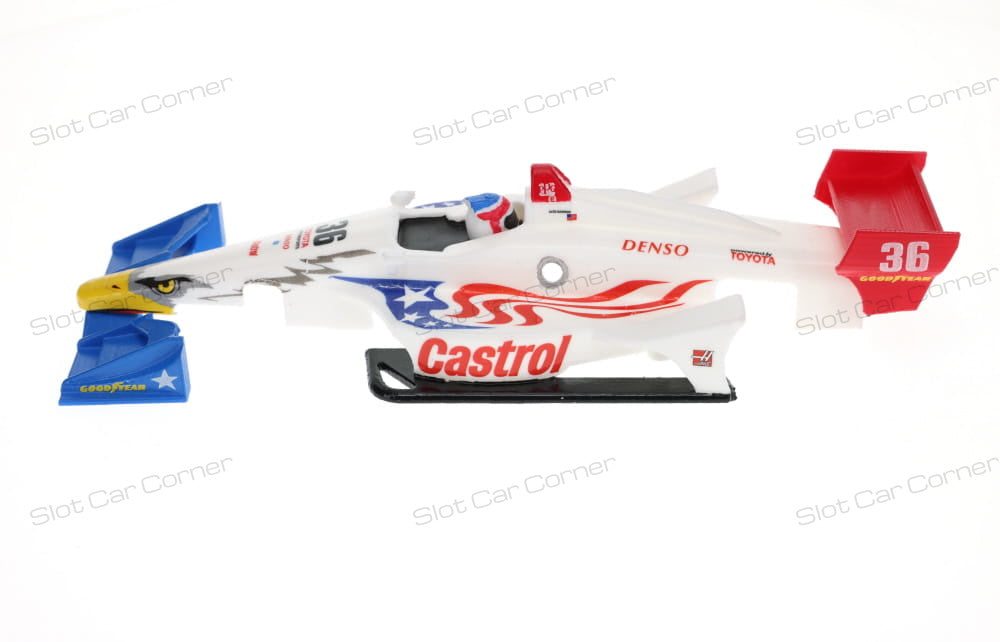 3D Print Junkies 1:24 Indy Car WHITE Body for H&R Chassis