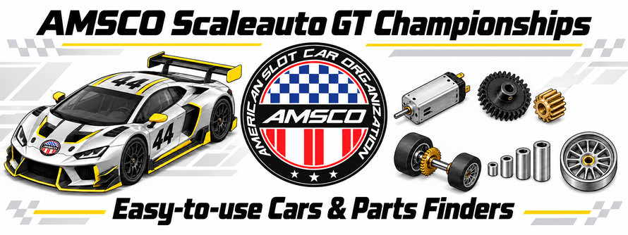 AMSCO Scaleauto GT Championships — easy-to-use cars and parts finders