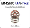 BMSlot Works BMS1050-AIR 15.8 x 8.5mm Insert AIR Aluminum Wheels
