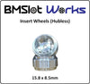 BMSlot Works BMS1050 Insert 15.8 x 8.5mm Aluminum Wheels