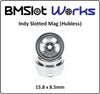BMSlot Works BMS3020 Indy Slotted Mag 15.8 x 8.5mm Aluminum Wheels