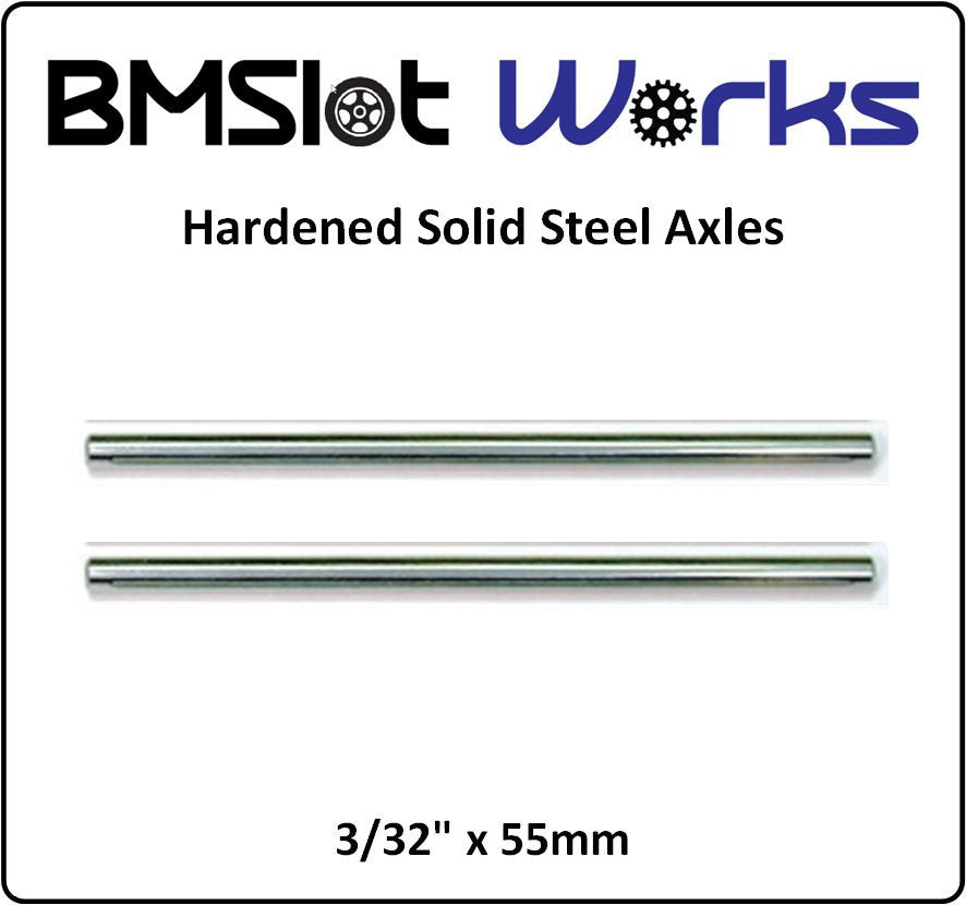 BMSlot Works 3/32" Solid Axle, 55mm