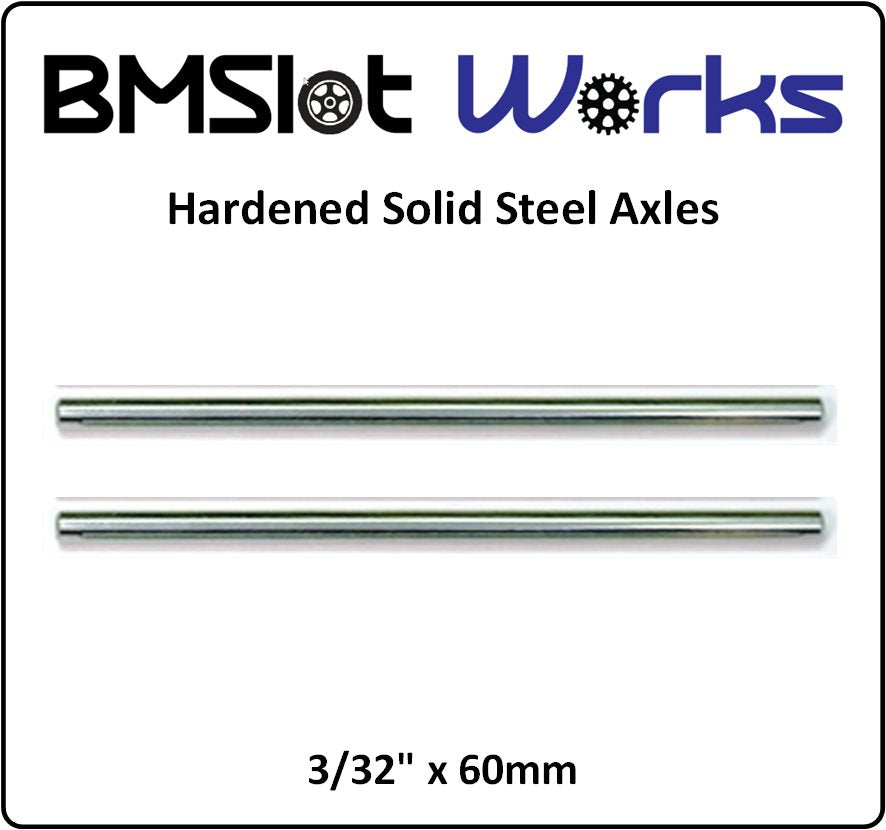BMSlot Works 3/32" Solid Axle, 60mm