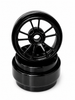 BMSlot Works BMS4100 BLACK Hyper Wheels 17.8 x 8.5mm Aluminum Wheels