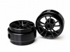 BMSlot Works BMS4100 BLACK Hyper Wheels 17.8 x 8.5mm Aluminum Wheels