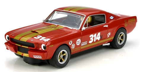 Scalextric C4658 Shelby GT350H - Red and Gold