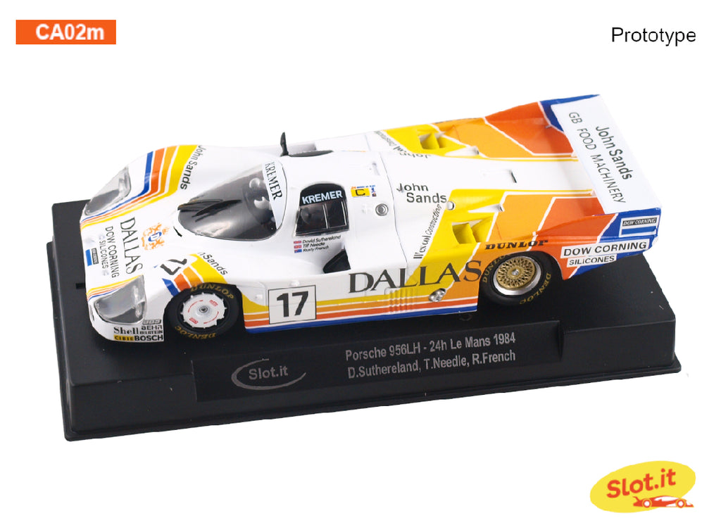 Slot.It CA02m Porsche 956LH No. 17 - 24h Le Mans 1984 (PRE-ORDER)