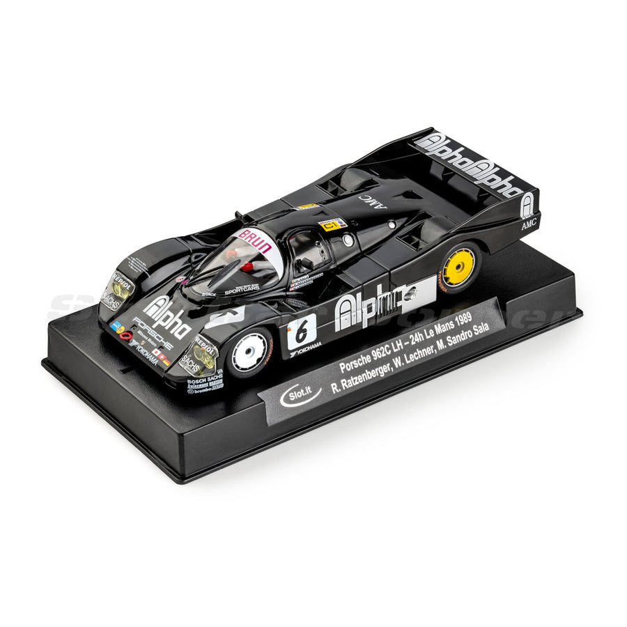Slot.It CA03n Porsche 962C LH Alpha No. 6, 24h Le Mans '89