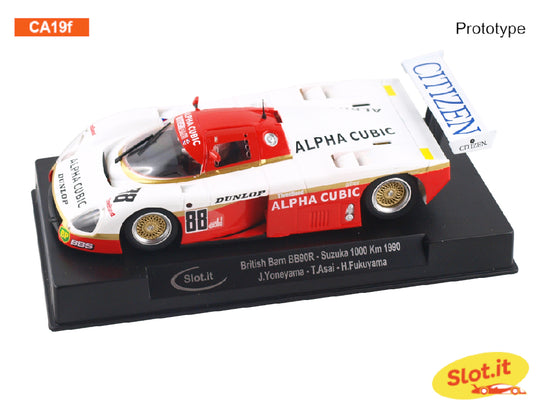 Slot.It CA19f British Bam BB90R No. 88 - Sukuka 1000 Km 1990