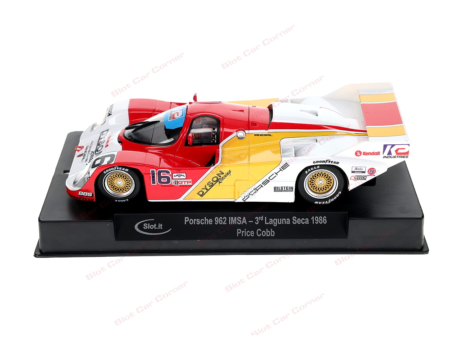 Slot.It CA25g Porsche 962 IMSA No. 16, Laguna Seca 1986