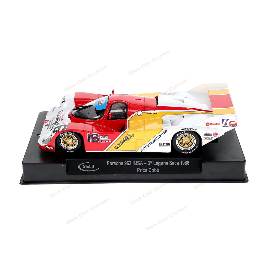 Slot.It CA25g Porsche 962 IMSA No. 16, Laguna Seca 1986
