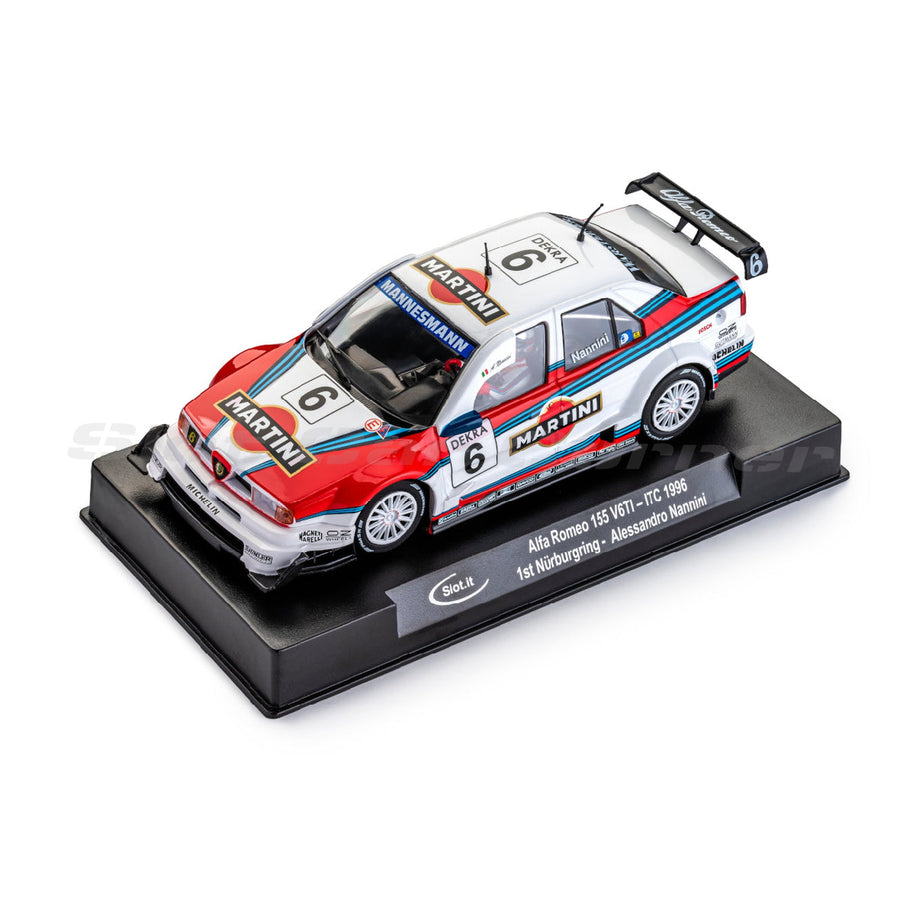 Slot.It CA45c Alfa Romeo 155 V6 TI Martini No. 6