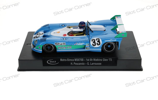 Slot.It CA57a Matra-Simca MS 670B No. 33, Watkins Glen '73