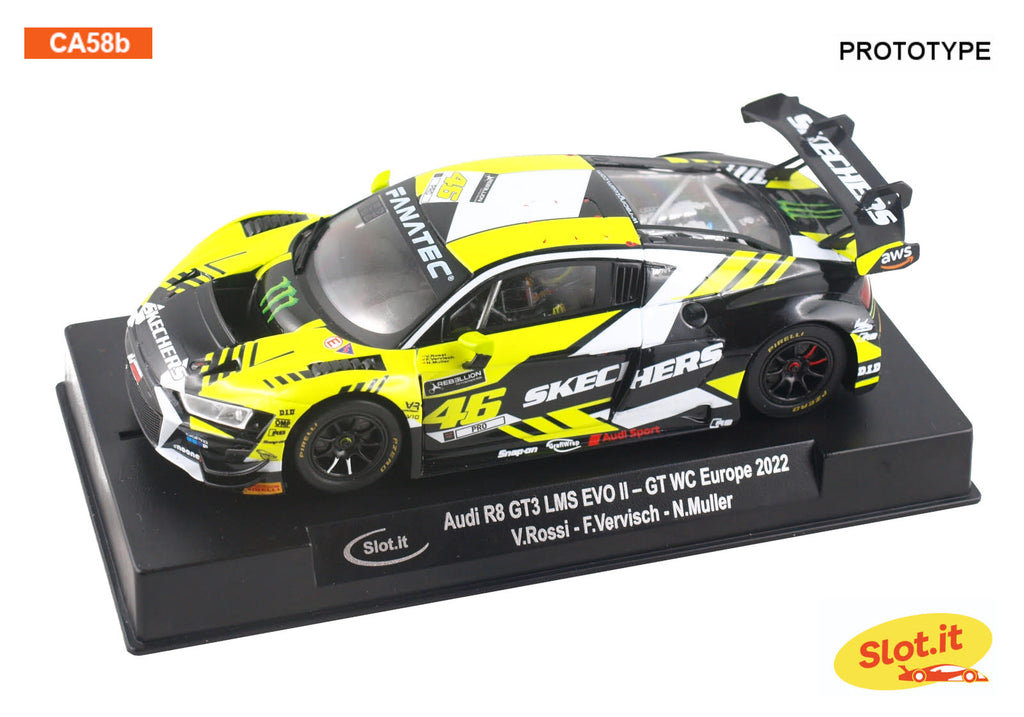 Slot.It CA58b Audi R8 LMS GT3 Skechers No. 46 (PRE-ORDER)