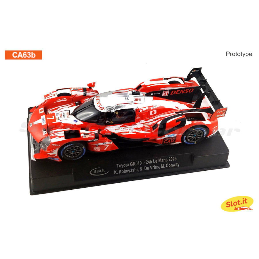 Slot.It CA63b Toyota GR010 No. 7, 24h Le Mans 2025 (Pre-Order)