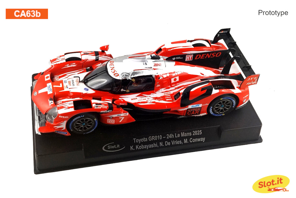 Slot.It CA63b Toyota GR010 No. 7, 24h Le Mans 2025 (Pre-Order)