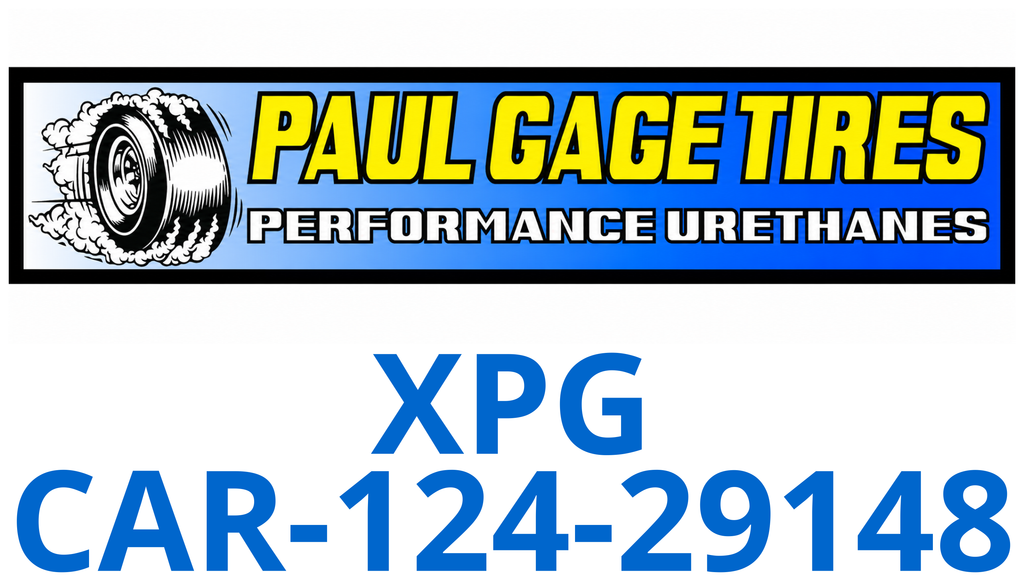 Paul Gage CAR-124-29148 Urethane Tires, Soft (XPG)