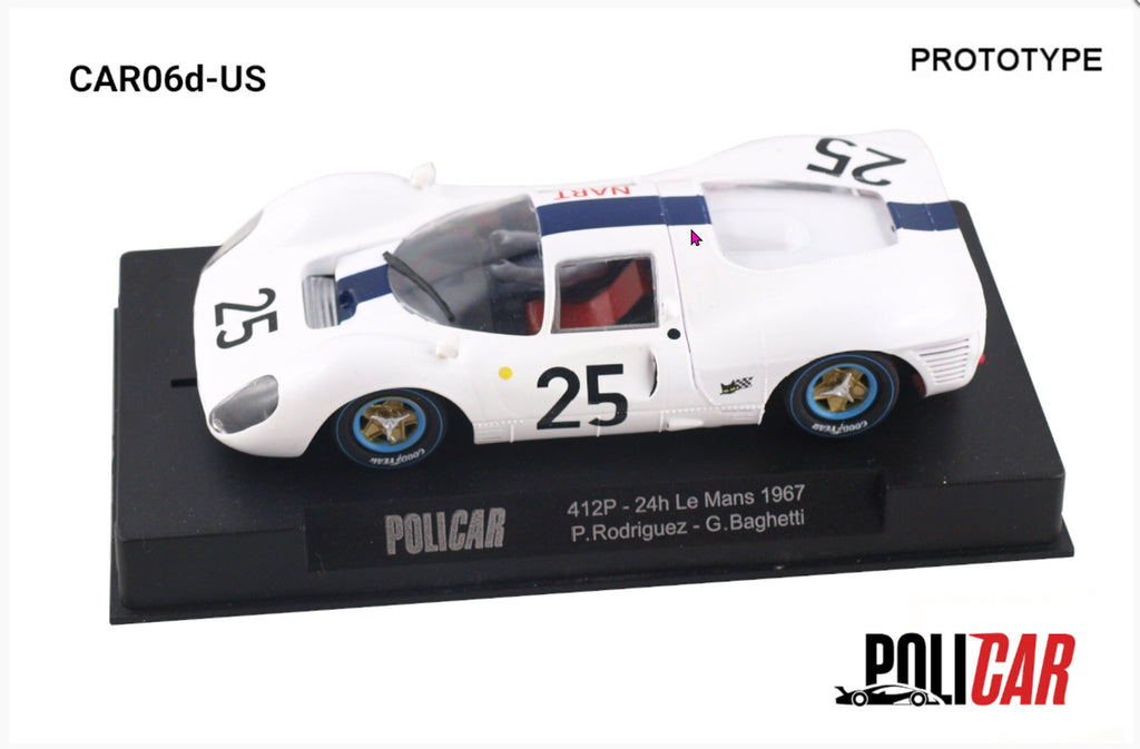 CAR06d Policar 412P No. 25, Le Mans 1967