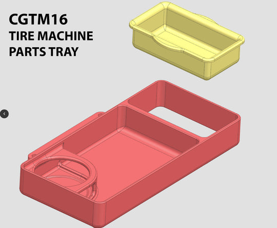 CG Slotcars CGTM16 Modular Tire Machine Parts Tray