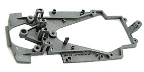 CHS003S Thunder Slot Chassis, Dark Gray (Extra Hard/Stiff), McLaren M6