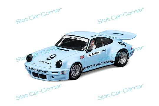 Scaleauto SC-6400R Porsche 911 RS Allison No. 9, '73 IROC Riverside (Pre-order)