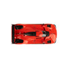 NSR 0614 Hypercar red Test Car, overhead view