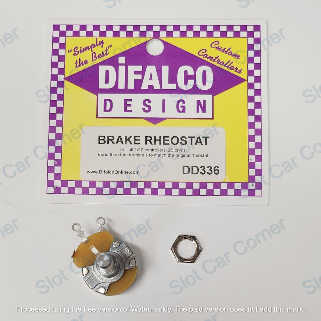 Difalco Design DD336 Brake Rheostat, 25 Ohms