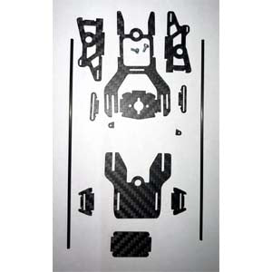 Holeshot HP 417 Carbon Fiber Front Wheel Drive Chassis