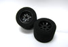H&R Racing HR1101 BLACK Nascar Style Wide Rear Wheel, Fish Foam Tires