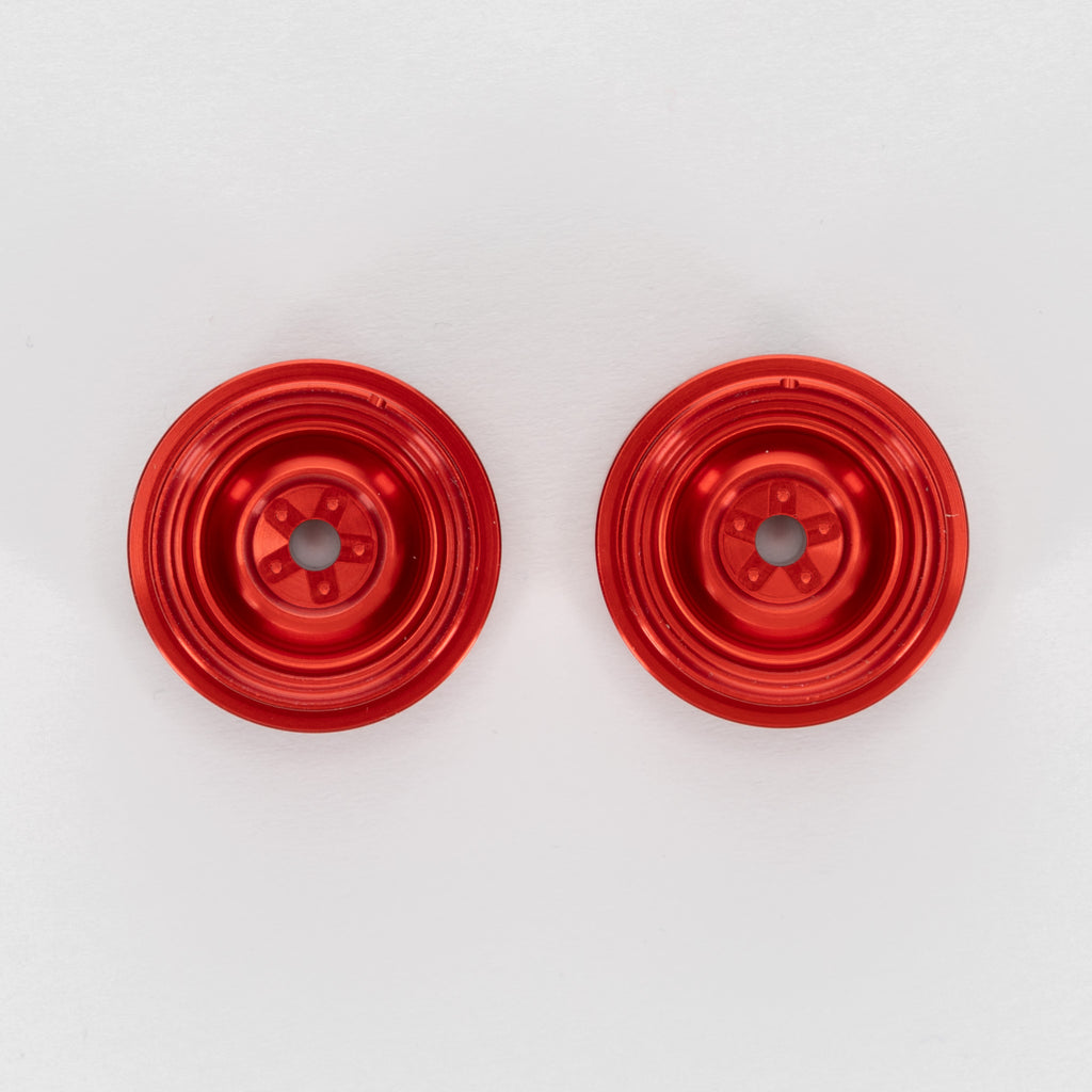 CBD0422 CB Design 1:32 Classic Steel 15.8 x 7mm Wheels, RED