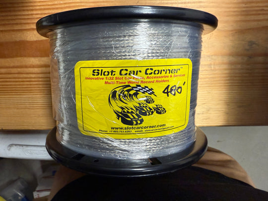 SCC Tinned Copper Track Braid, Non-Magnetic, 1/4" x 480 ft. (.024" - .026" Thick)