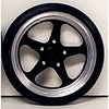 JDS Racing 7001B Pro Star BLACK Front Wheels