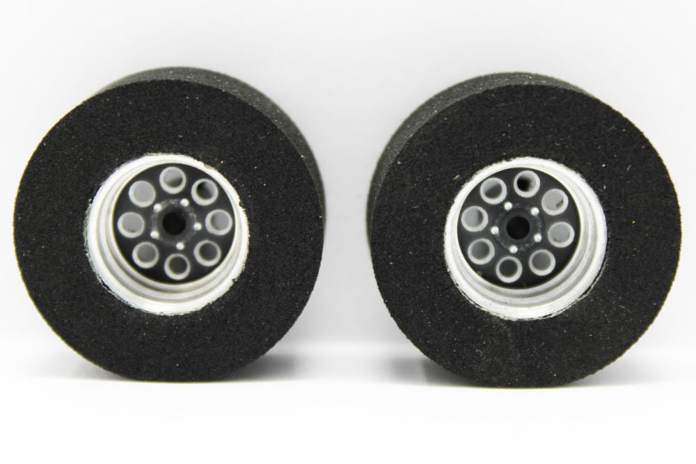 JDS Racing 7043B-400 Weld Racing BLACK Rear 1-3/16 x .400 Drag Tires, 3/32 Axle