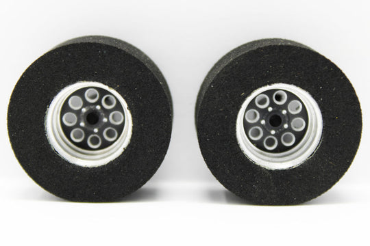 JDS Racing 7043B-400 Weld Racing BLACK Rear 1-3/16 x .400 Drag Tires, 3/32 Axle