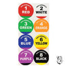 Mid-America MID 100BP Lane Stickers, 200 Sheets Bulk