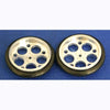 Mid-America 2740 Gambo Front Wheels w/Tires, .800"