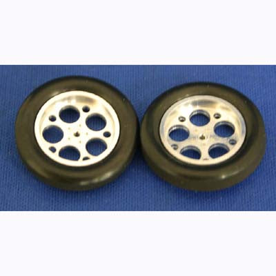 Mid-America 2741 Gambo Front Wheels w/ O-Ring Tires, 1 Inch