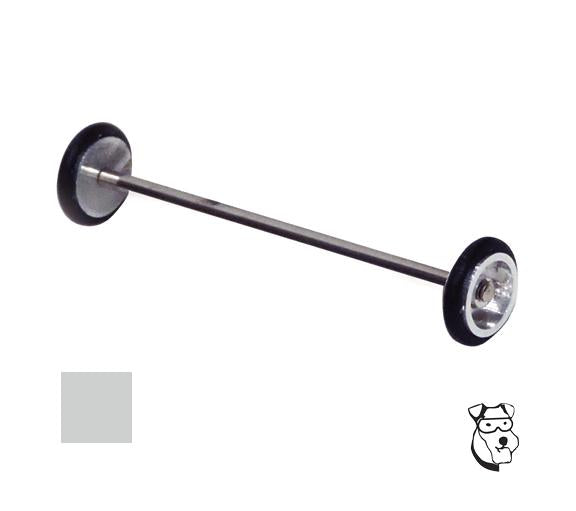 Mid-America 736 Wheelie Bar Kit, SILVER Wheels