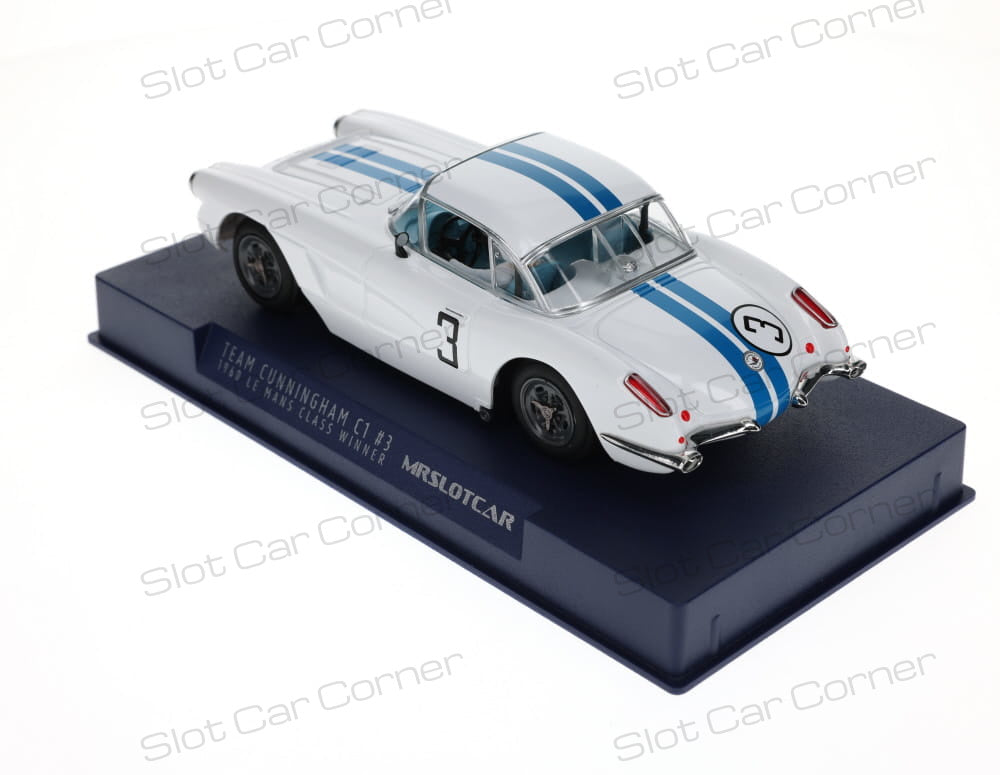 MR Slotcar MR1502 Team Cunningham C1 No. 3, 24h Le Mans Winner '60