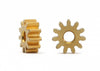 MR4311R MRSLOTCAR 11T Brass Pinion Gear, 6.5mm